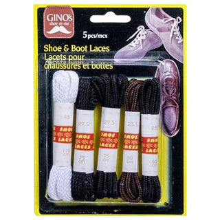 Shoe and Boot Laces 5pk