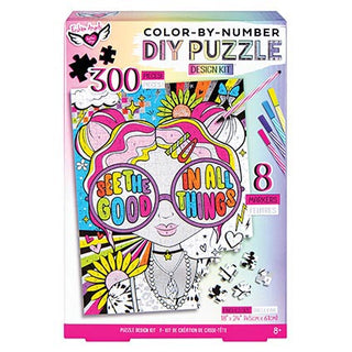 Fashion Angels Color By Number Diy Puzzle