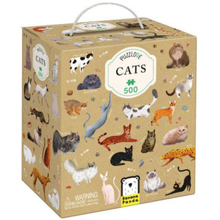Banana Panda Puzzlove Puzzle 500Pc Cats