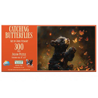Sunsout Puzzle 300pc Catching Butterflies