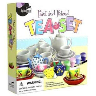Spice Box Hands On Paint and Pretend Tea Set