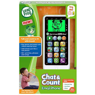 Leapfrog Chat and Count Emoji Phone Scout