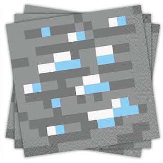 Minecraft Beverage Napkins 16pk