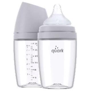 Quark Buubibottle Max 2 Pack 8oz Grey