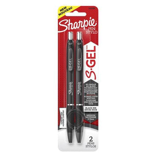 Sharpie Gel Pen 0.7mm Black 2pk