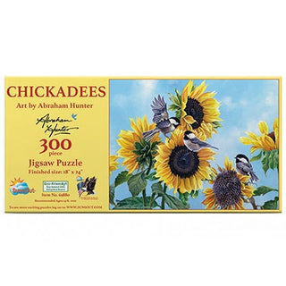Sunsout Puzzle 300pc Chickadees