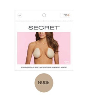 Secret 43217A Adhesive Push Up Bra Pear Nude C D D3