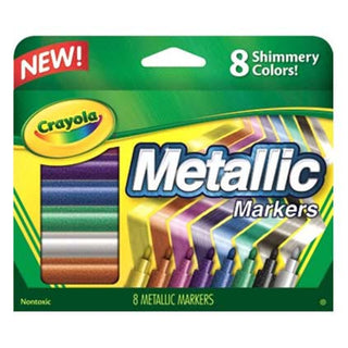 Crayola Metallic Markers 8pk