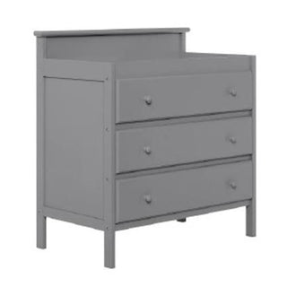 Mason Modern Changing Table with Free Changing Pad Steel Gray
