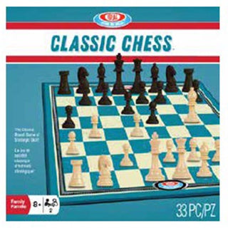 Ideal Solid Wood 10In Chess Set