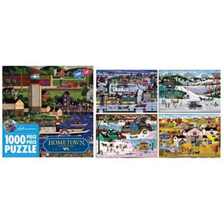 Puzzle Hometown 1000pc Asst