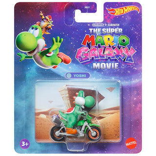 Hot Wheels Super Mario Galaxy Movie Die Cast Singles Asst