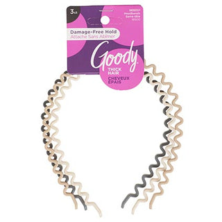 Goody Zigzag Headband 3Ct D3