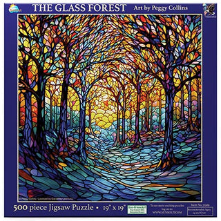 Sunsout Puzzle 500pc The Glass Forest