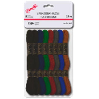 Symak Embroidery Floss Asst Colours 8pc