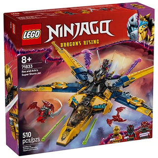 Lego Ninjago Ras And Arin Super Storm Jet 510pcs
