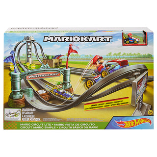 Hot Wheels Mario Kart Mario Circuit Lite Track Set