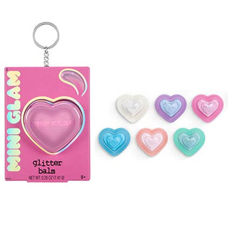 Mini Glam Heart Glitter Balm CDU32