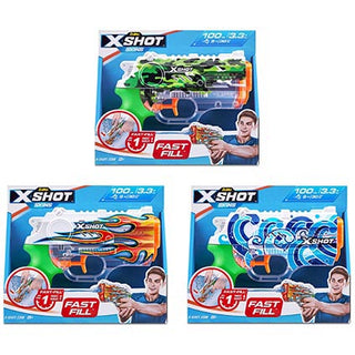 X Shot Water Fast Fill Skins Nano Asst