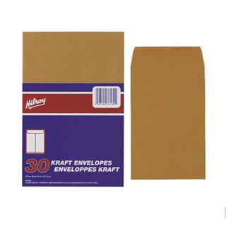Kraft Envelopes 9in x 12in 5pk D12