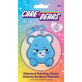 Grumpy Luck Bear Diamond Painting Key Chain Kit