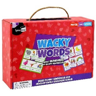 Spice Box Match and Learn Wacky Words
