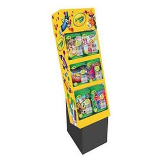 Crayola Colour and Activity Display 72pc D1