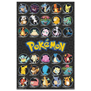 Pokemon 34 x 22in Poster CDU40
