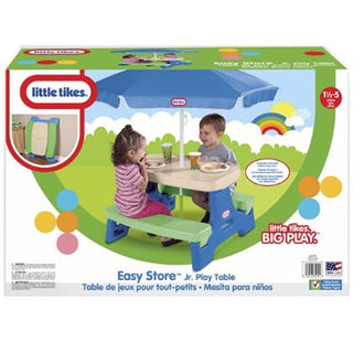 Little Tikes Easy Store Jr. Play Table with Umbrella
