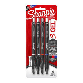 Sharpie Gel Pen 0.7mm Business Colours 4pk