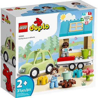 Lego Duplo Town Family House On Wheels 31pc