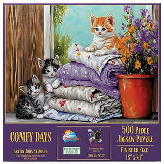 Sunsout Puzzle 500pc Comfy Days