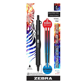 Zebra X701 Extreme Condition Pen 0.7mm 2 Refills Black