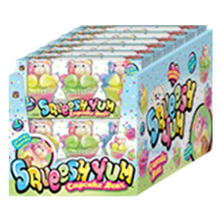 Squeesh Yum Cupcke Bear 3Pk CDU12