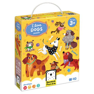 Banana Panda Puzzle 40pc I Love Dogs