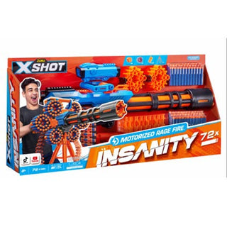 X Shot Insanity Motorized Rage Fire Gatlin Gun