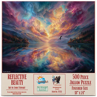 Sunsout Puzzle 500pc Reflective Beauty