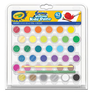 Crayola Washable Kids Paint 42pk