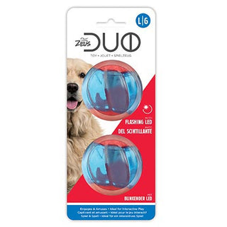 Zeus Duo Ball with LED 2Pk Large