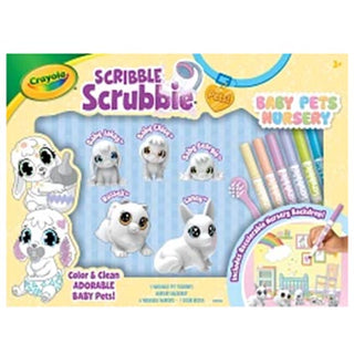 Crayola Scribble Scrubbie Baby Pets Nursery