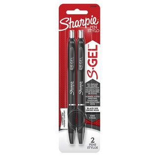 Sharpie Gel Pen 0.5mm Black 2pk