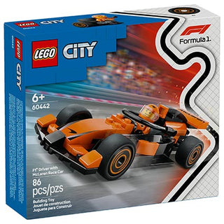 Lego City F1 Driver with McLaren Race Car 86pcs