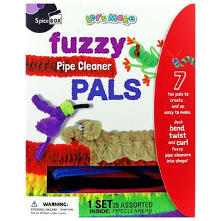 Spice Box Let'S Make Fuzzy Pipe Cleaner Pals