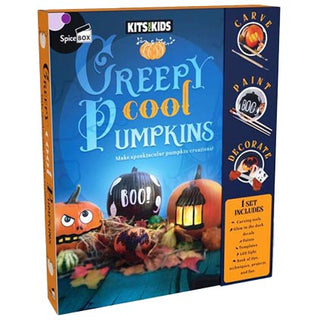Spice Box Kits For Kids Creepy Cool Pumpkins
