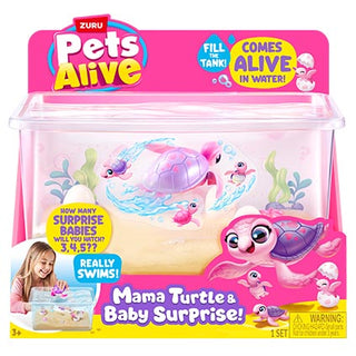 Pets Alive Mama & Baby Surprise Series 1 Mama Turtle Surprise Playset