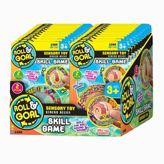 Sensory Toy Roll and Goal Skill Game CDU24