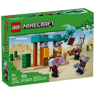 Lego Minecraft The Illager Desert Patrol 105pcs