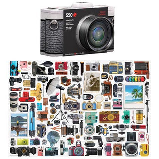 Puzzle Classic Camera Tin 550pc