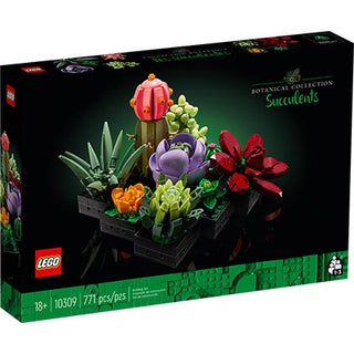 Lego Icons Succulents Plant Decor 771pc