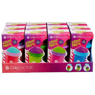 Chill Factor Fruitastic and Neon Slushy Maker Asst CDU6